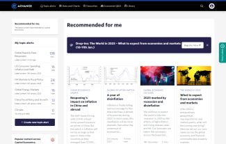 CE Advance homepage